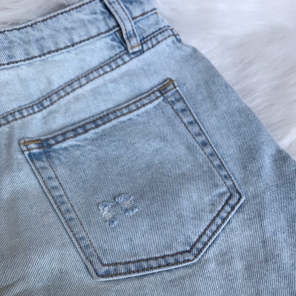 HP🎉Free People montauk light wash skirt NWT - Picture 8 of 11